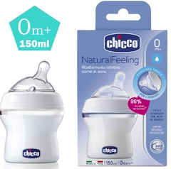 Mamadera Chicco Natural Feeling 0m+ 150 ml
