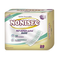 Nonisec Refuerza Pañal Maxi x 20