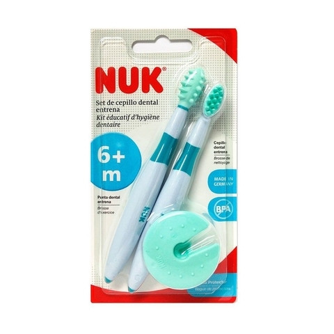 Set Cepillos Dentales Bebe Nuk Aprendizaje