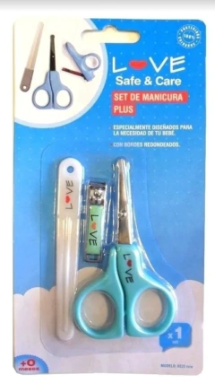 Set Tijera Lima Alicate Love - comprar online