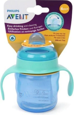 Vaso Avent Easy azul 200 ml - comprar online