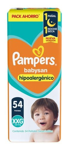 Pampers Babysan. Elegí Talle
