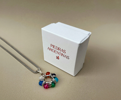Dije 7 Chakras Redondo - tienda online