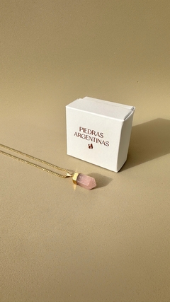Dije de Cuarzo Rosa - comprar online