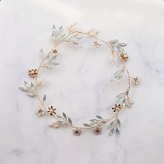 Arranjo Grinalda Floral e Predarias Aurora - Rebeca Noivas Rec