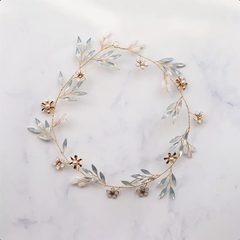 Arranjo Grinalda Floral e Predarias Aurora - Rebeca Noivas Rec