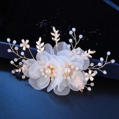 Grinalda Floral Branca