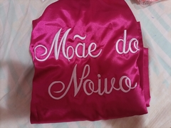 ROBE DE CETIM PINK M KIMONO SIMPLES SEM RENDA ( KIT PROMOCIONAL) PRONTA ENTREGA