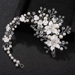 Grinalda Floral Branca Liz - comprar online