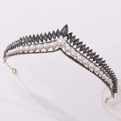 Coroa Debutante Preta & Dourado - comprar online