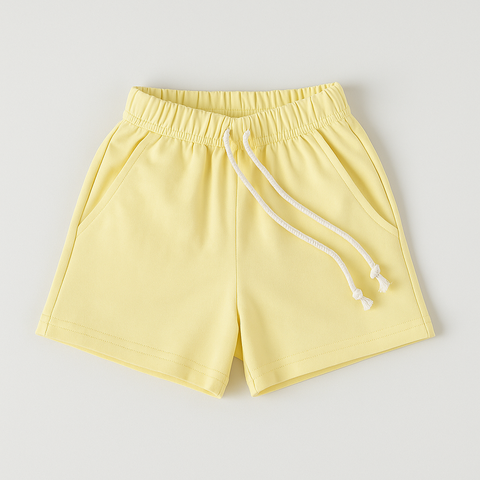 Bermuda Essencial Menino Amarelo - comprar online