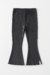 Calça Flare Canelada Grafite - comprar online