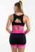 Short Duplo Essentials Aerobic Rosa Pink e Preto - Carolina Rodrigues