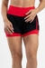 Short Duplo Essentials Aerobic Vermelho e Preto - comprar online