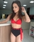 Biquíni Meia Taça Hot Pants Com Cinto - Vermelho - comprar online