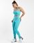 Conjunto Fitness Top e Legging Azul Ciano - comprar online