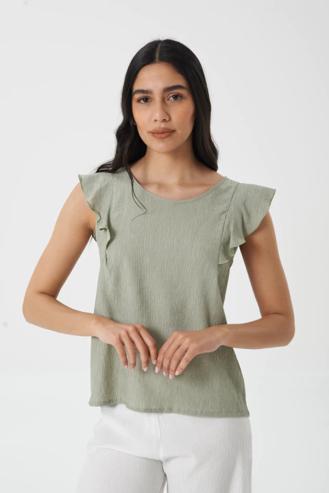 NEW! BLUSA MAIA _bambula nylon - comprar online