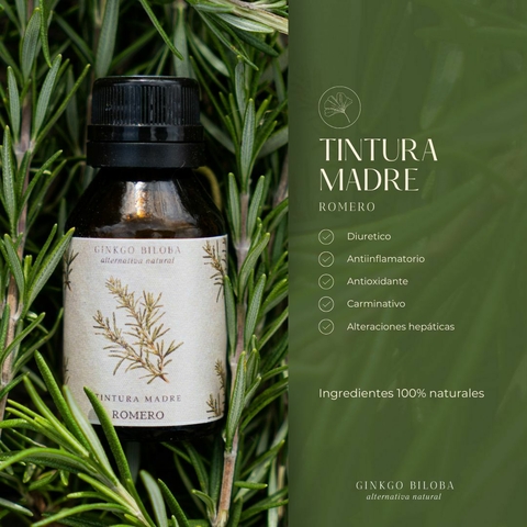Tintura de Romero Ginkgo Biloba
