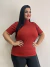 Blusinha Bruna Gola alta com manga - Vivi Plus