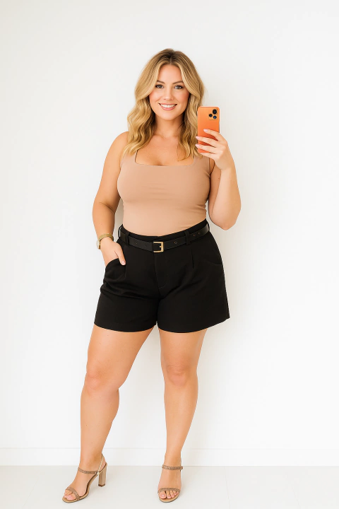 Shorts Alfaiataria Amanda - comprar online