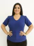 Blusinha Leticia gola V - comprar online