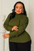 Blusinha Bruna Cacharrel manga longa - Vivi Hipolito Moda Plus Size
