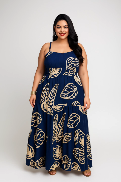 Vestido longo Cissa - comprar online