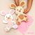 Molde Durável Coelhos 33cm