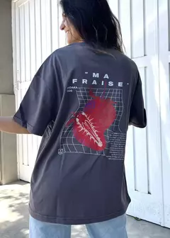 Remerón Ma Fraise - Gris - tienda online