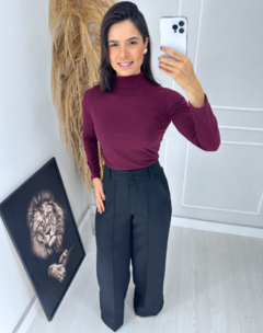 BLUSINHA CANELADA MARSALA - comprar online