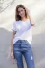 Remera Algodón Pima Blanco
