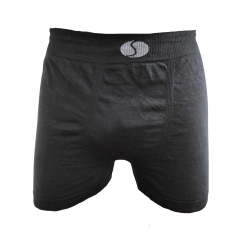Boxer Algodón Liso Hombre Negro Sector Copier