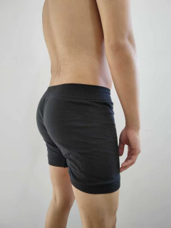 Imagen de Boxer Algodón Liso Hombre Negro Sector Copier