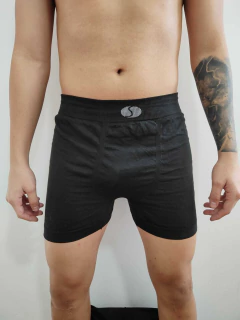 Boxer Algodón Liso Hombre Negro Sector Copier - SECTOR COPIER