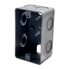 CAJA RECTANGULAR PVC