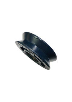 RUEDA FUNDICION PARA PORTON CORREDIZO 75MM CANAL "V" 1 RULEMAN - comprar online