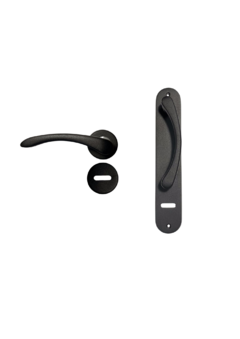 COMBO LANIN MANIJON + MEDIA MANIJA PICAPORTE NEGRO MICRO - comprar online