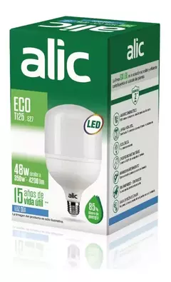 LAMPARA ECO LED 48W E27 LUZ FRIA ALIC en internet