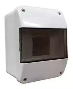 CAJA PARA TERMICA DIN2-4 CON TAPA - comprar online
