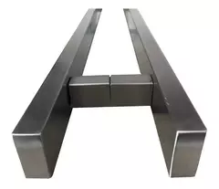 MANIJON RECTANGULAR DOBLE ACERO INOX