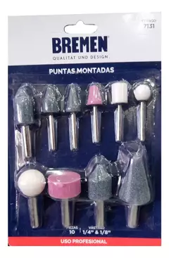 PUNTAS MONTADAS X 10PZ BREMEN