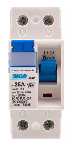 DISYUNTOR BIPOLAR 2 X 25 SICA