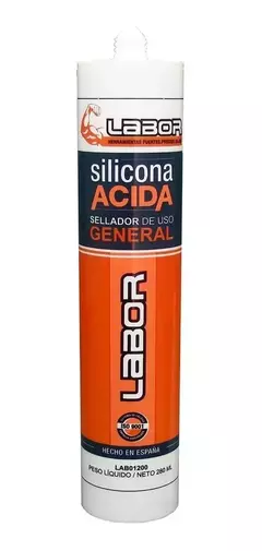SILICONA ACIDA TRANSPARENTE 280ML