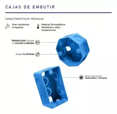 CAJA OCTOGONAL DE PVC - comprar online