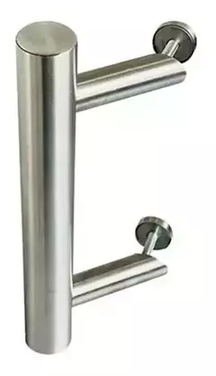 MANIJON DESPLAZADO SIMPLE ACERO INOXIDABLE 25X300 MM - comprar online