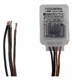 FOTOCELULA 4 CABLES SIX ELECTRIC - comprar online