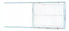 Canasto Con Guias Reforzadas Cajon Organizador 450mm Cocina Cromado