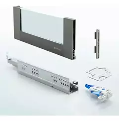 Lateral De Cajon Magic Box Led Glass Unihopper Blanco 80x500 mm en internet