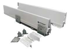 LATERAL DE CAJON POBOX 80X500MM GRIS UNIHOPPER