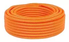 CAÑO CORRUGADO 7/8 NARANJA X 25MT